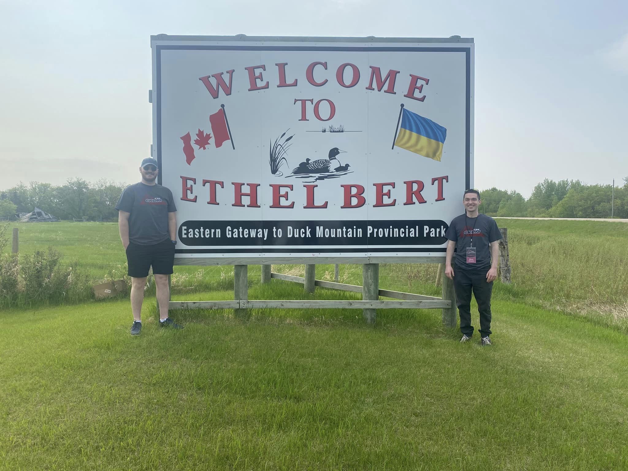 SamEthan - Welcome to Ethelbert Sign