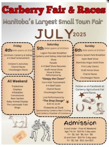 The largest small town fair in Manitoba