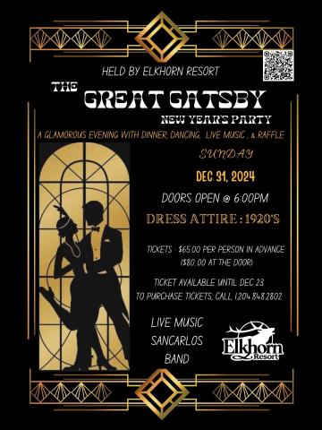 The Great Gatsby New Year's Eve Party at Elkhorn Resort