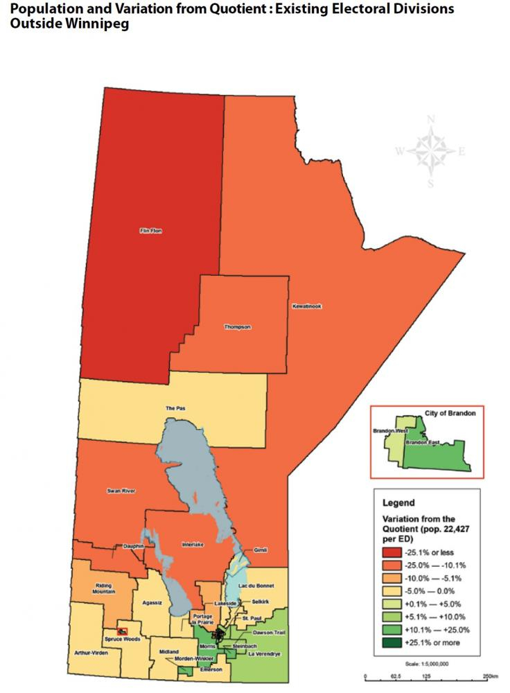 PopulationAndVariationFromQuotient ExistingElectoralDivisionOutsideWinnipeg May2018 ArtworkImage001A