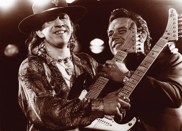 DALLAS CONSIDERS ART PIECE DEVOTED TO STEVIE RAY AND JIMMIE VAUGHAN