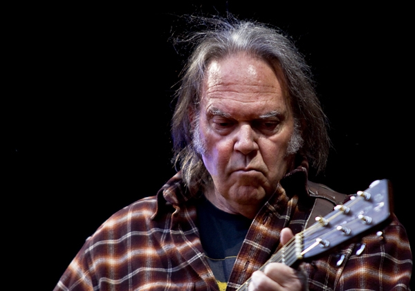 Neil Young puts his money where his mouth is