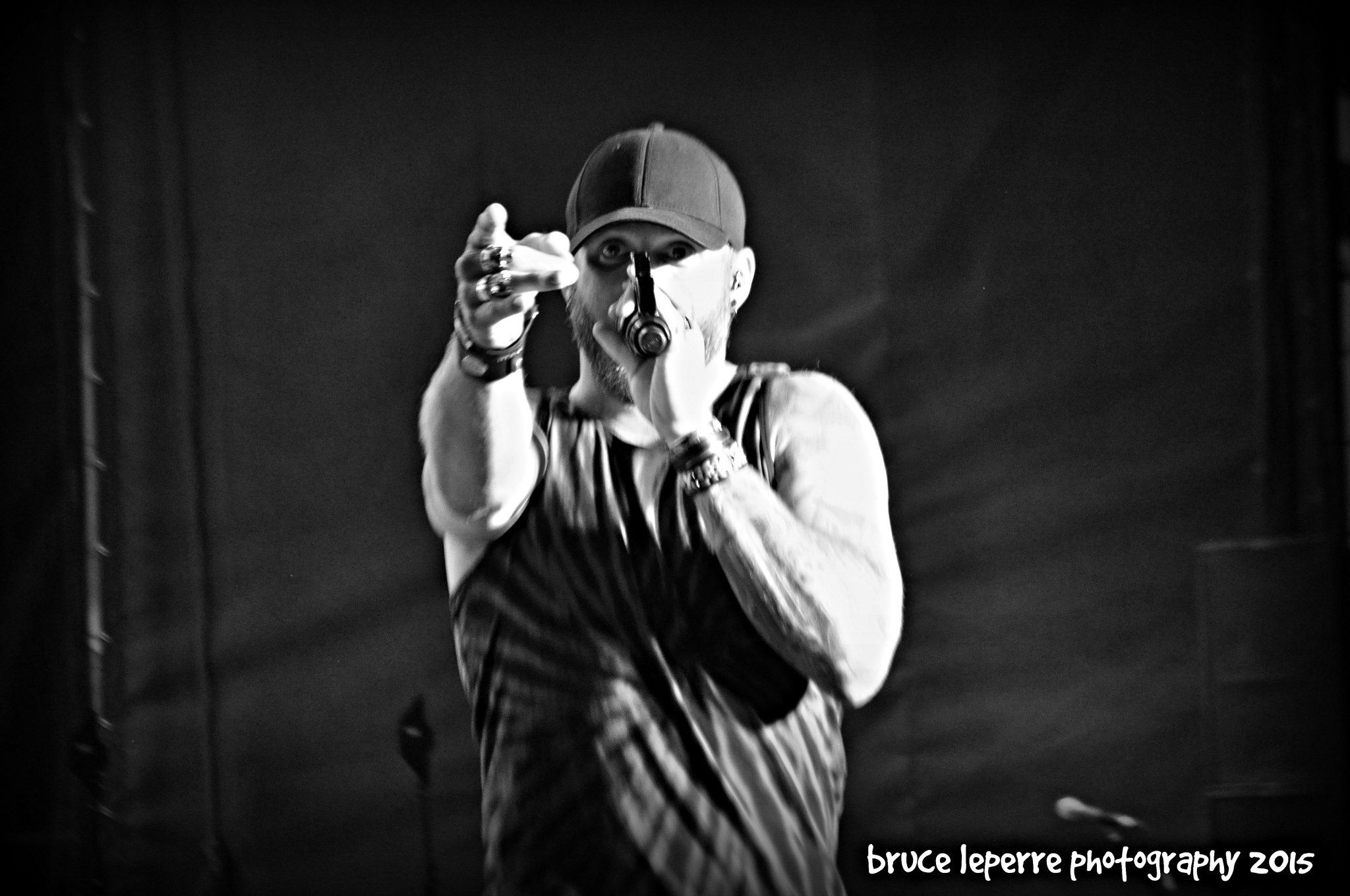 Brantley Gilbert on the Countryfest stage