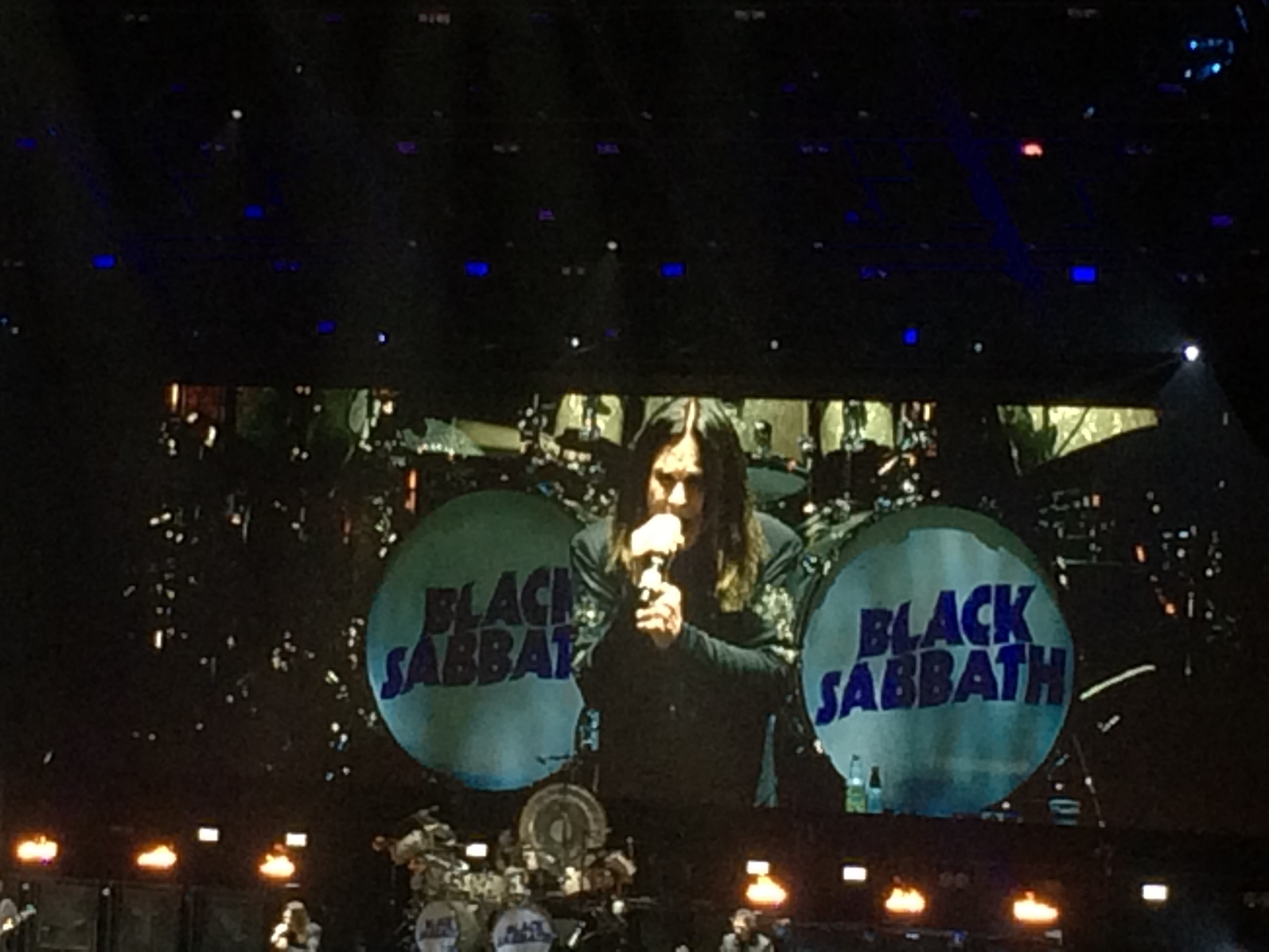 Ozzy and Black Sabbath in Winnipeg last night