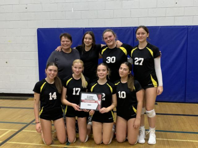 Trojans JV Girls' Flying High Into Provincials 