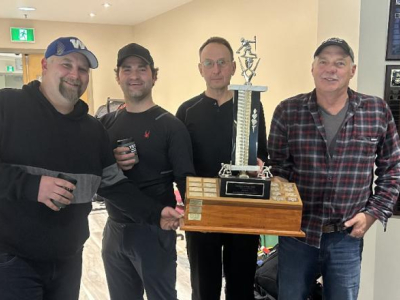 Team Toews Conquer Men's Bonspiel