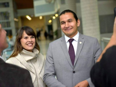 Kinew meets new North Dakota Governor