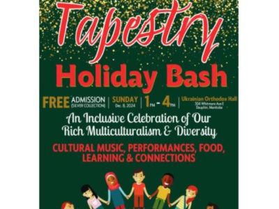 Tapestry Holiday event on Sunday